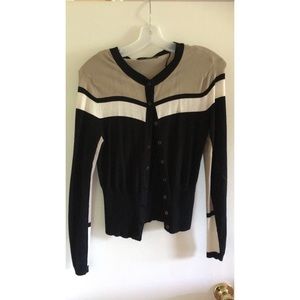 Color Block Cardigan